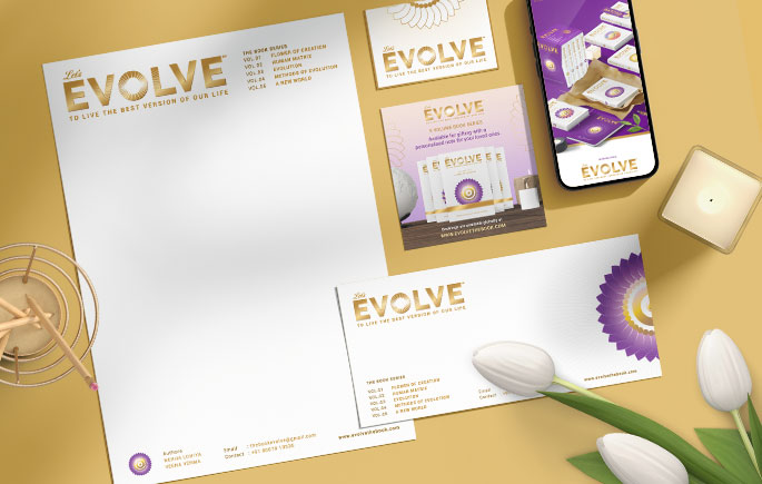 Lets-Evolve-Book-Series-brand-identity-stationary-design-by-Artisticodopeo-Designz-01.jpg Image