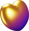 Golden Purple Heart