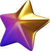 Golden Purple Star